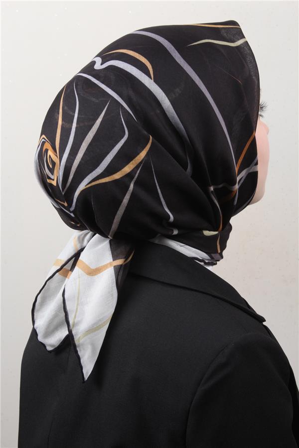 Lavina Fresh Eşarp 2792-12 Siyah 