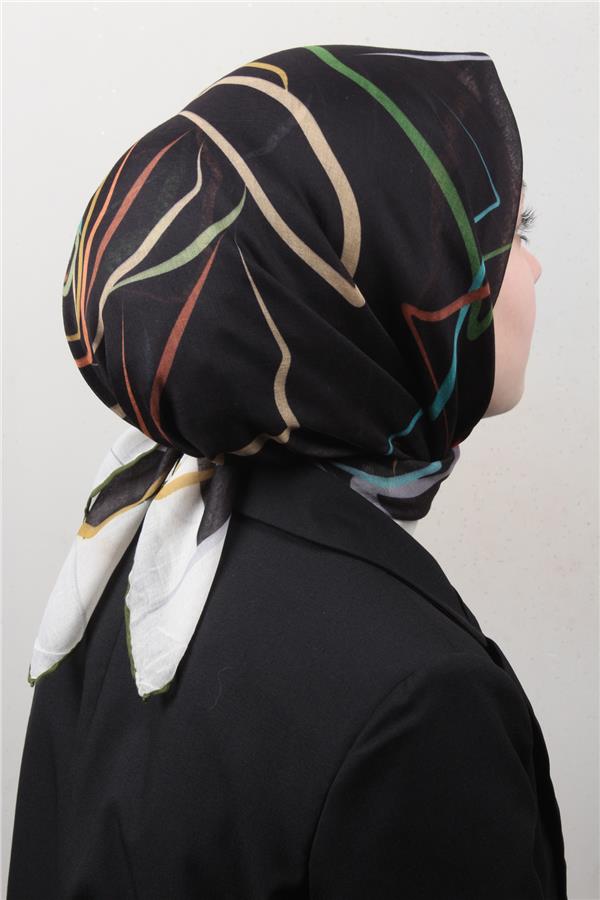 Lavina Fresh Eşarp 2792-9 Siyah