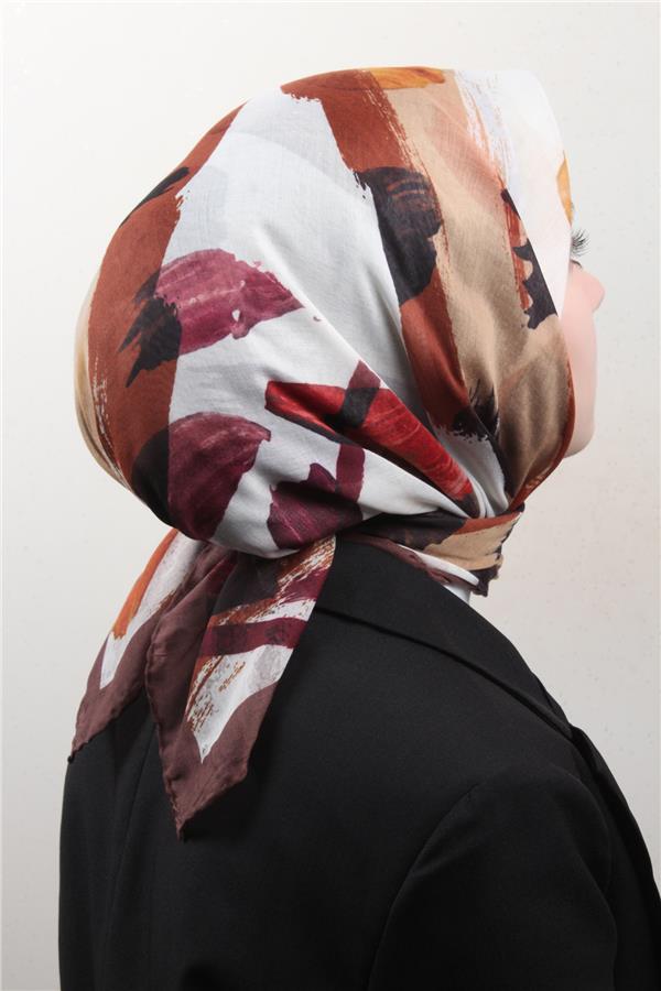 Lavina Fresh Eşarp 2794-5 Kahverengi