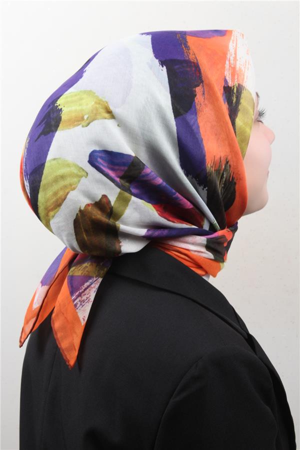 Lavina Fresh Eşarp 2794-8 Turuncu