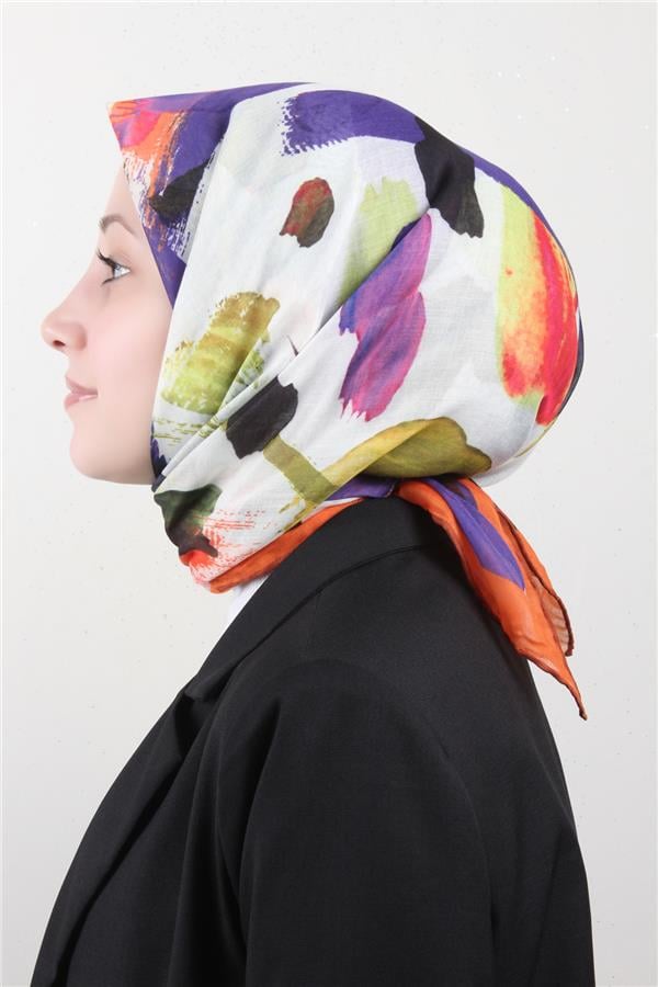 Lavina Fresh Eşarp 2794-8 Turuncu