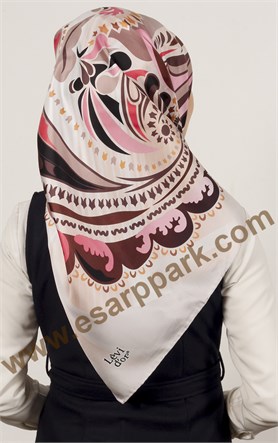 Levidor İndirimli  İpek Eşarp 12550-1