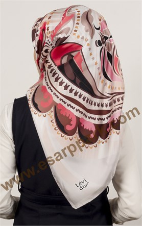 Levidor İndirimli  İpek Eşarp 12550-1