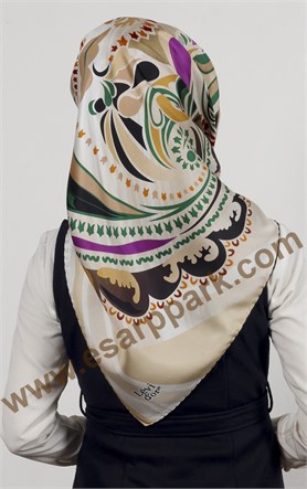 Levidor İndirimli  İpek Eşarp 12550-2