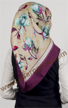 Levidor İndirimli  İpek Eşarp 1258-1