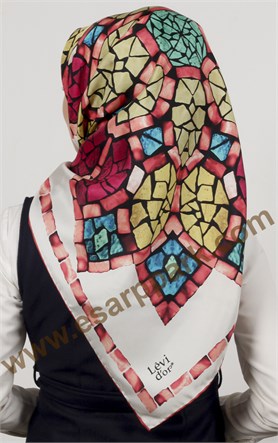 Levidor İndirimli İpek Eşarp 12513-1