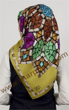Levidor İndirimli İpek Eşarp 12513-6