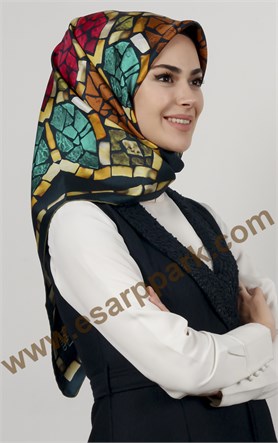 Levidor İndirimli İpek Eşarp 12513-7