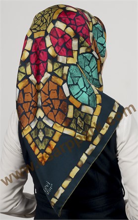 Levidor İndirimli İpek Eşarp 12513-7