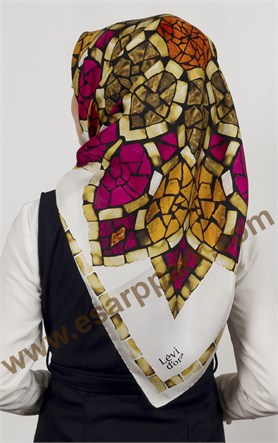 Levidor İndirimli İpek Eşarp 12513-9