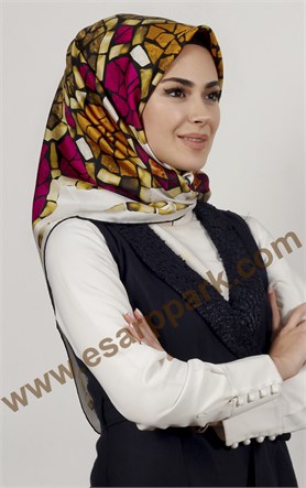 Levidor İndirimli İpek Eşarp 12513-9