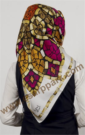 Levidor İndirimli İpek Eşarp 12513-9