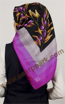 Levidor İndirimli İpek Eşarp 12515-2 