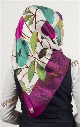 Levidor İndirimli İpek Eşarp 12517-4