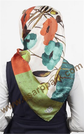 Levidor İndirimli İpek Eşarp 12518-6