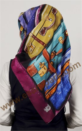 Levidor İndirimli İpek Eşarp 12524-1