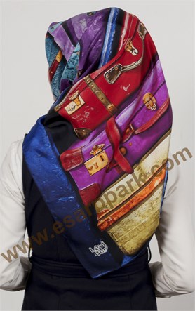 Levidor İndirimli İpek Eşarp 12524-3