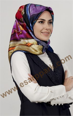 Levidor İndirimli İpek Eşarp 12524-3