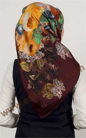 Levidor İndirimli İpek Eşarp 12525-5