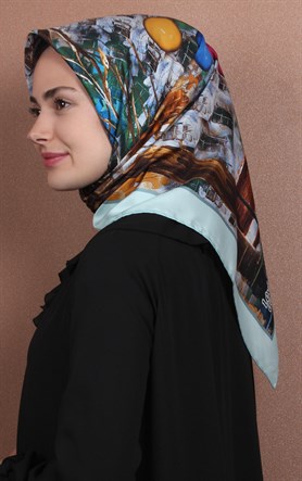 Levidor İndirimli İpek Eşarp 12531-10