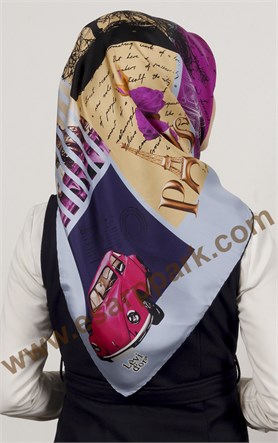 Levidor İndirimli İpek Eşarp 12533-8