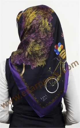 Levidor İndirimli İpek Eşarp 1254-5