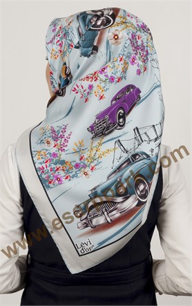 Levidor İndirimli İpek Eşarp 12544-5