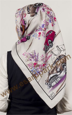 Levidor İndirimli İpek Eşarp 12544-7