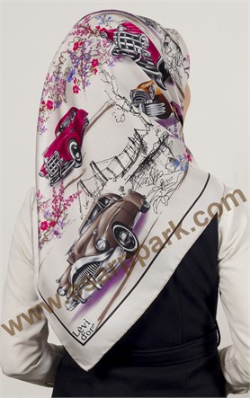 Levidor İndirimli İpek Eşarp 12544-7