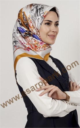 Levidor İndirimli İpek Eşarp 12544-8