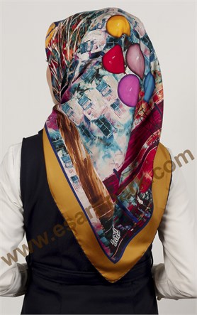 Levidor İndirimli İpek Eşarp 12643-2