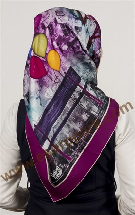 Levidor İndirimli İpek Eşarp 12643-3