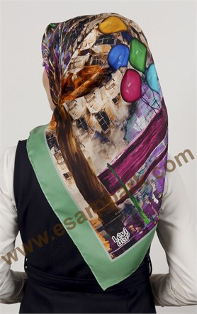 Levidor İndirimli İpek Eşarp 12643-4