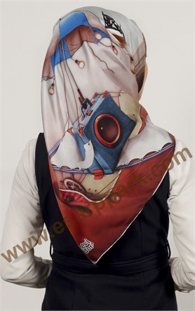 Levidor İndirimli İpek Eşarp 12648-2