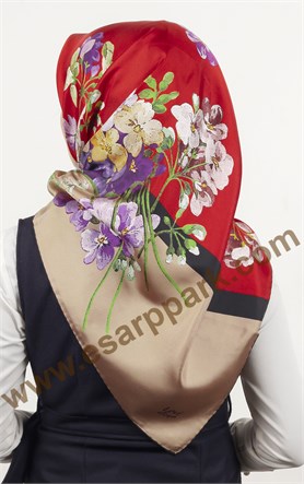 Levidor İndirimli İpek Eşarp 1558-2