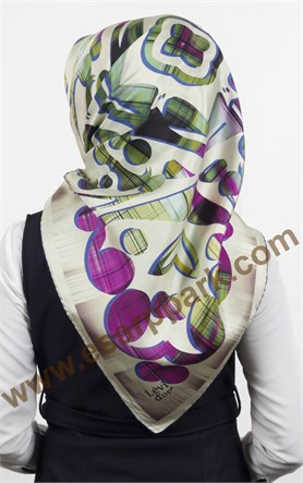 Levidor İpek Eşarp 12510-1