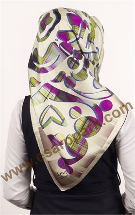 Levidor İpek Eşarp 12510-1