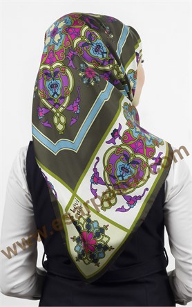 Levidor İpek Eşarp 12511-2
