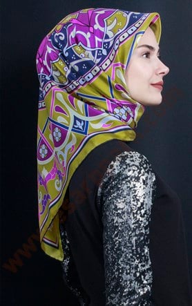 Levidor İpek Eşarp 12512-1