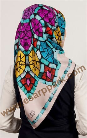 Levidor İpek Eşarp 12513-10