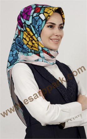 Levidor İpek Eşarp 12513-10