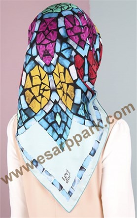 Levidor İndirimli İpek Eşarp 12513-14