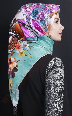 Levidor İpek Eşarp 12513-2