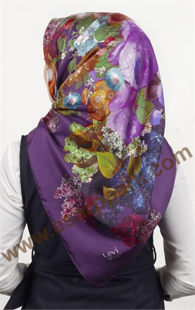 Levidor İpek Eşarp 12518-5