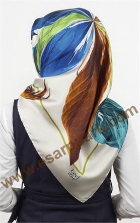 Levidor İpek Eşarp 12519-1