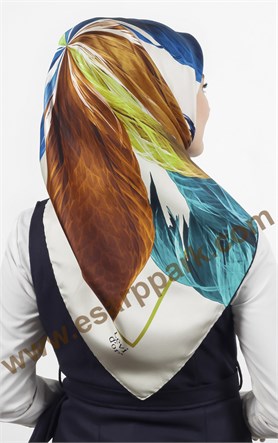 Levidor İpek Eşarp 12519-1