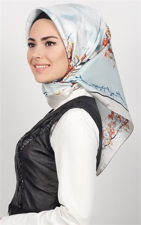 Levidor İpek Eşarp 12519-2