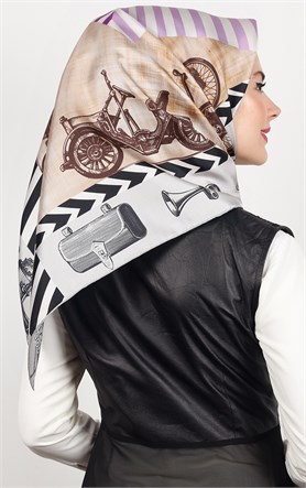 Levidor İpek Eşarp 12519-8