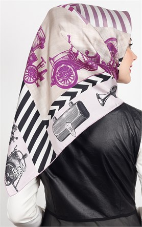 Levidor İpek Eşarp 1252-7