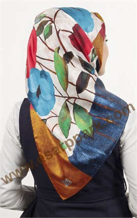 Levidor İpek Eşarp 12523-2